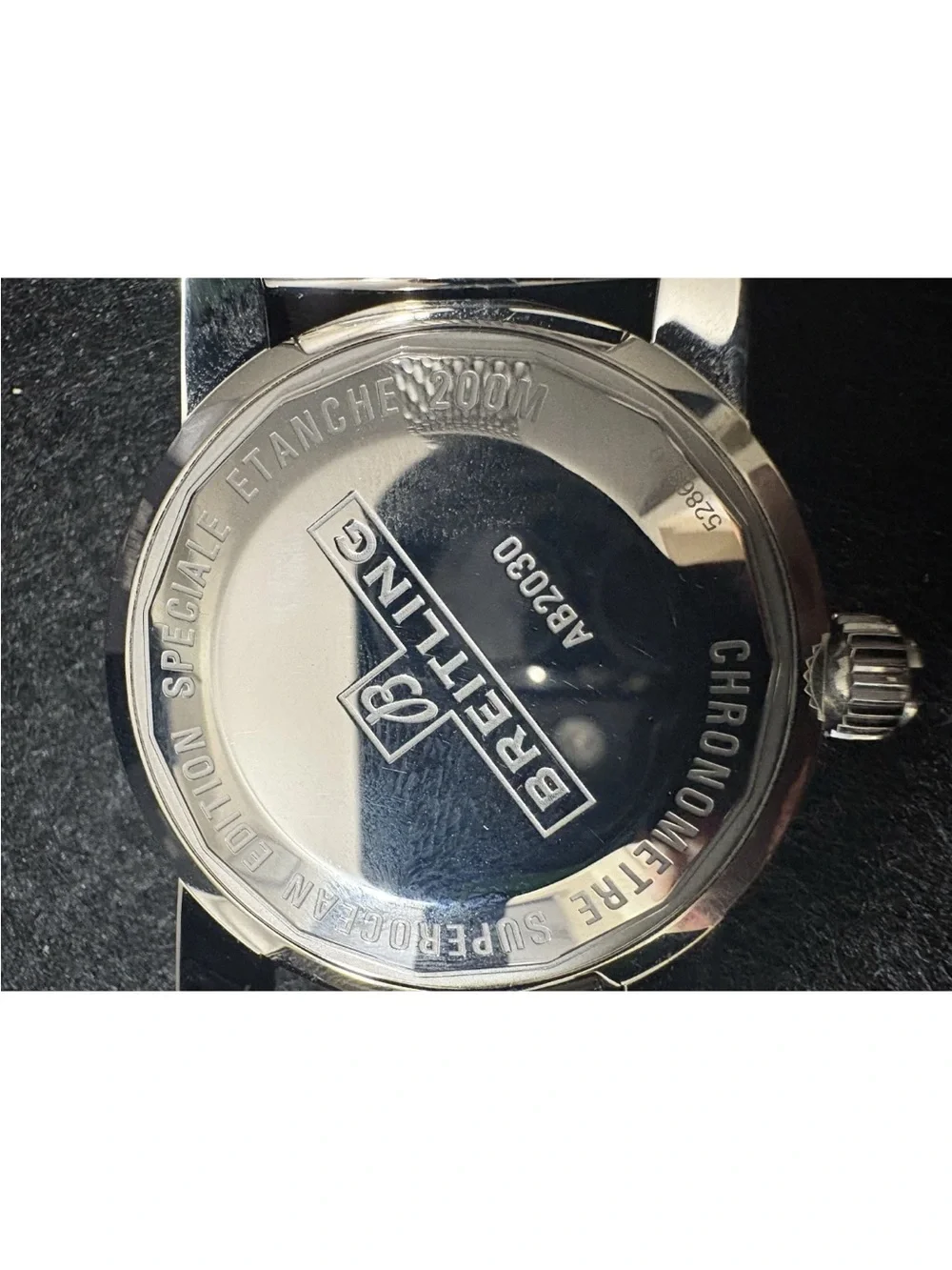 Breitling Superocean Heritage II 44 Blue Mesh B20 AB2030 FULL SET Warranty 2031